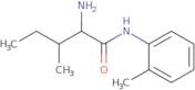 2-Amino-3-methyl-N-(2-methylphenyl)pentanamide