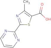 4-Methyl-2-(pyrimidin-2-yl)-1,3-thiazole-5-carboxylic acid