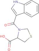 3-(1H-Indole-3-carbonyl)-1,3-thiazolidine-4-carboxylic acid