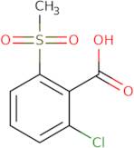 2-Chloro-6-methanesulfonylbenzoic acid