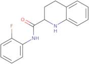 N-(2-Fluorophenyl)-1,2,3,4-tetrahydroquinoline-2-carboxamide