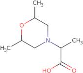 2-(2,6-Dimethylmorpholin-4-yl)propanoic acid hydrochloride