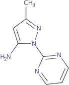 3-Methyl-1-(pyrimidin-2-yl)-1H-pyrazol-5-amine