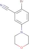 2-Bromo-5-morpholinobenzonitrile