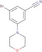 N-(3-Bromo-5-cyano-phenyl)-morpholine