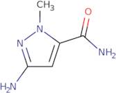 3-Amino-1-methyl-1H-pyrazole-5-carboxamide