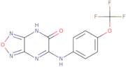 6-[[4-(Trifluoromethoxy)phenyl]amino]-[1,2,5]oxadiazolo[3,4-b]pyrazin-5(3H)-one