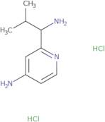 2-(1-Amino-2-methyl-propyl)-pyridin-4-ylamine dihydrochloride