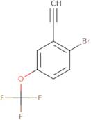 1-Bromo-2-ethynyl-4-(trifluoromethoxy)benzene