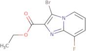 Ethyl 3-bromo-8-fluoroimidazo[1,2-a]pyridine-2-carboxylate