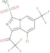 1-(8-Chloro-3-(methylsulfonyl)-6-(trifluoromethyl)imidazo[1,5-a]pyridin-1-yl)-2,2,2-trifluoroeth...