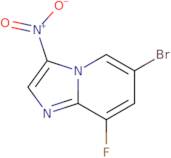 3-Nitro-6-bromo-8-fluoroimidazo[1,2-a]pyridine