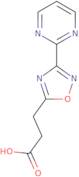 3-[3-(Pyrimidin-2-yl)-1,2,4-oxadiazol-5-yl]propanoic acid