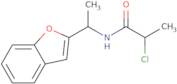 N-[1-(1-Benzofuran-2-yl)ethyl]-2-chloropropanamide
