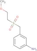 3-[(2-Methoxyethanesulfonyl)methyl]aniline