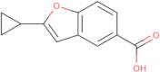 2-Cyclopropyl-1-benzofuran-5-carboxylic acid