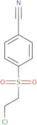 4-(2-Chloroethanesulfonyl)benzonitrile