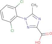 1-(2,6-Dichlorophenyl)-5-methyl-1H-1,2,4-triazole-3-carboxylic acid