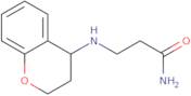 3-[(3,4-Dihydro-2H-1-benzopyran-4-yl)amino]propanamide