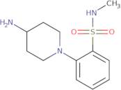 2-(4-Aminopiperidin-1-yl)-N-methylbenzene-1-sulfonamide