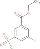 Ethyl 3-(chlorosulfonyl)-5-fluorobenzoate