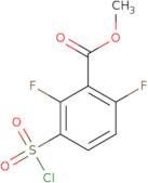 Methyl 3-(chlorosulfonyl)-2,6-difluorobenzoate