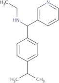 Ethyl({[4-(propan-2-yl)phenyl](pyridin-3-yl)methyl})amine