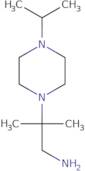 2-Methyl-2-(4-(propan-2-yl)piperazin-1-yl)propan-1-amine