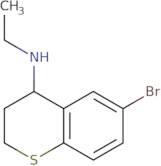 6-Bromo-N-ethyl-3,4-dihydro-2H-1-benzothiopyran-4-amine