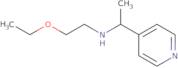 (2-Ethoxyethyl)[1-(pyridin-4-yl)ethyl]amine