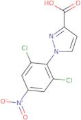 1-(2,6-Dichloro-4-nitrophenyl)-1H-pyrazole-3-carboxylic acid