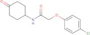 2-(4-Chlorophenoxy)-N-(4-oxocyclohexyl)acetamide