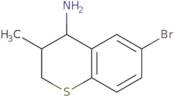 6-Bromo-3-methyl-3,4-dihydro-2H-1-benzothiopyran-4-amine