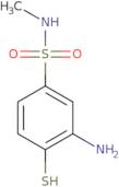 3-Amino-N-methyl-4-sulfanylbenzene-1-sulfonamide