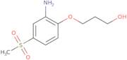 3-(2-Amino-4-methanesulfonylphenoxy)propan-1-ol