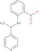 2-Nitro-N-[1-(pyridin-4-yl)ethyl]aniline