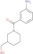 [1-(3-Aminobenzoyl)piperidin-3-yl]methanol