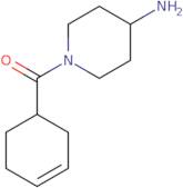 1-(Cyclohex-3-ene-1-carbonyl)piperidin-4-amine