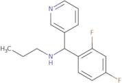 [(2,4-Difluorophenyl)(pyridin-3-yl)methyl](propyl)amine