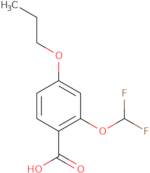 2-(Difluoromethoxy)-4-propoxybenzoic acid