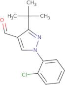 3-tert-Butyl-1-(2-chlorophenyl)-1H-pyrazole-4-carbaldehyde