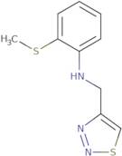 2-(Methylsulfanyl)-N-(1,2,3-thiadiazol-4-ylmethyl)aniline