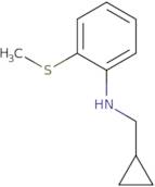 N-(Cyclopropylmethyl)-2-(methylsulfanyl)aniline