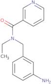 N-[(3-Aminophenyl)methyl]-N-ethylpyridine-3-carboxamide