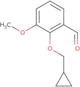 2-(Cyclopropylmethoxy)-3-methoxybenzaldehyde