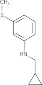 N-(Cyclopropylmethyl)-3-(methylsulfanyl)aniline