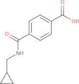 4-[(Cyclopropylmethyl)carbamoyl]benzoic acid