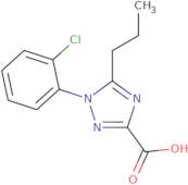 1-(2-Chlorophenyl)-5-propyl-1H-1,2,4-triazole-3-carboxylic acid