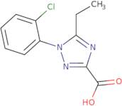 1-(2-Chlorophenyl)-5-ethyl-1H-1,2,4-triazole-3-carboxylic acid