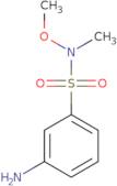 3-Amino-N-methoxy-N-methylbenzene-1-sulfonamide